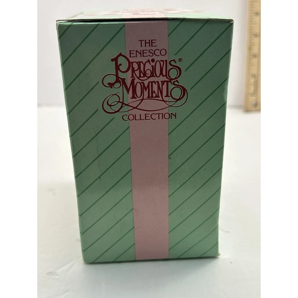 Precious Moments Baby's First Christmas Glass Bauble Ornament Enesco 111058